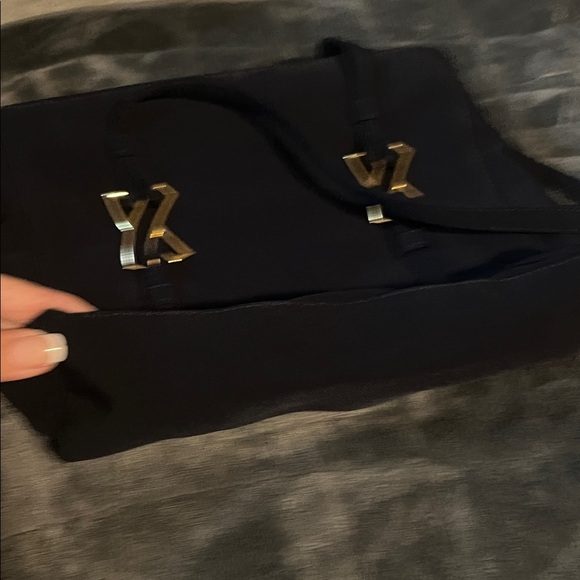 Paloma Picasso Black Tote with Gold Accents new without tags - Picture 3 of 6